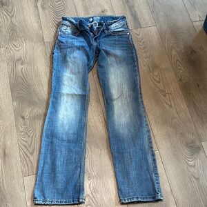 Wrangler Women’s Straight Blue Jeans